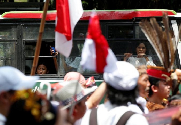 Thousands of Indonesians rally against racial, religious intolerance 